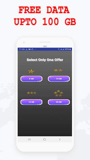 Free Mobile Data : 50 GB For All Countries Prank screenshot 3