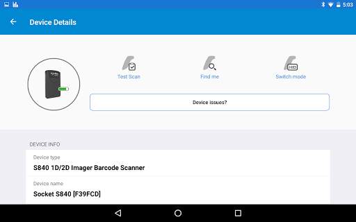 Socket Mobile Companion screenshot 6
