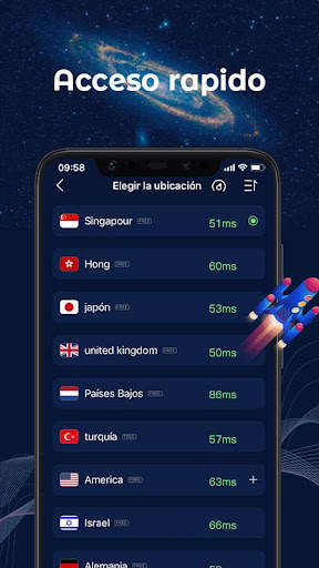 FastVPN: ¡VPN súper rápida y segura para Android! screenshot 3