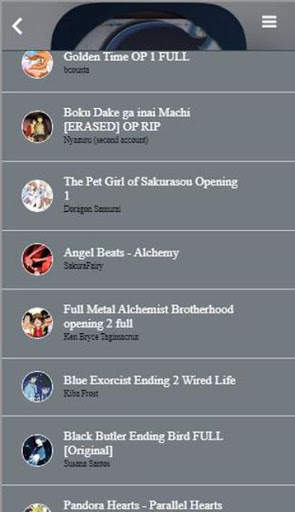 Anime Music screenshot 4