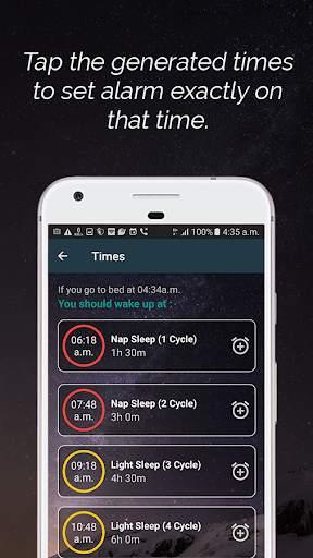 Sleep Time Calculator & Relaxing Music: Wake Me Up screenshot 3