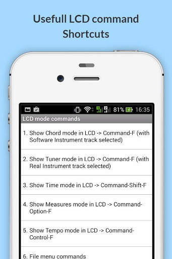 Free Garage Band Shortcuts screenshot 6