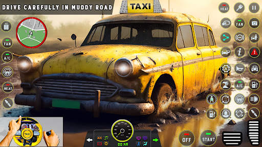 Offroad Taxi Driving Games 3d screenshot 1