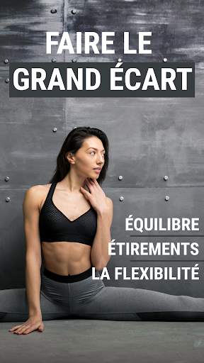 Exercices d'étirement - le grand écart à la maison screenshot 1