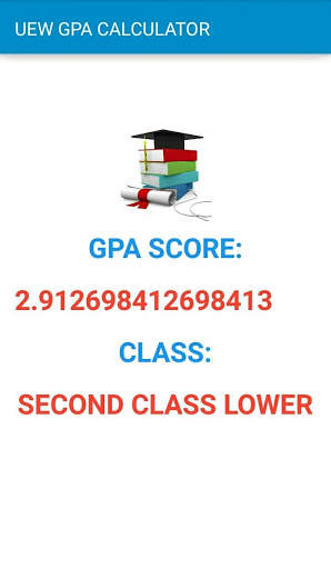 UEW GPA CALCULATOR screenshot 6