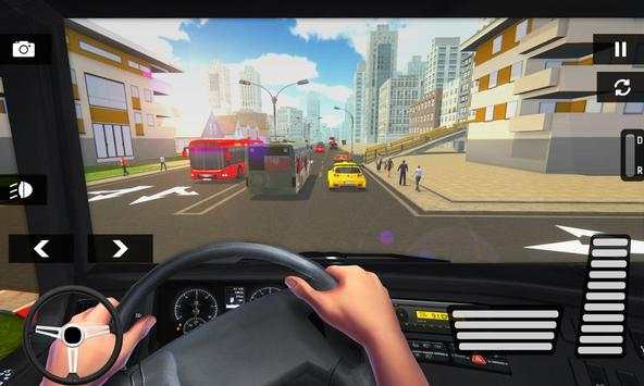 Modern 3D Coach Bus Simulator Driving screenshot 2