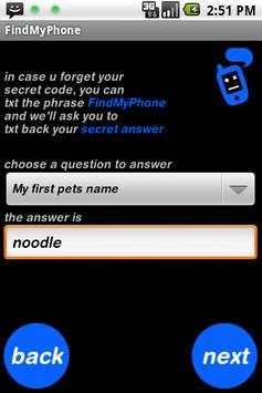 FindMyPhone screenshot 3