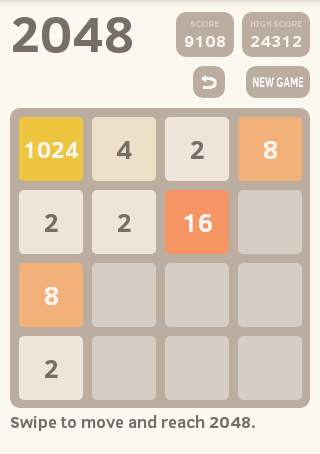 2048 Original Game screenshot 4