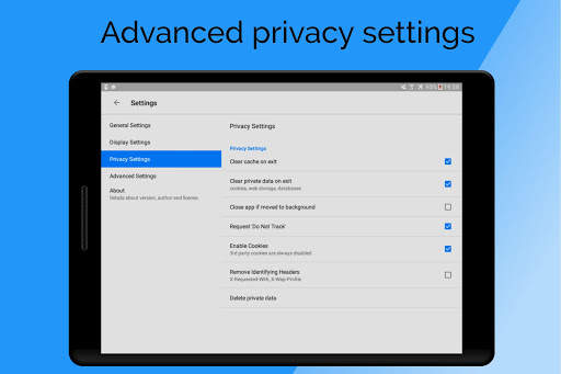 Navegador de Internet privado screenshot 5