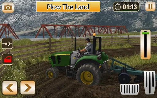 Off-road Tractor Farm Simulator screenshot 1