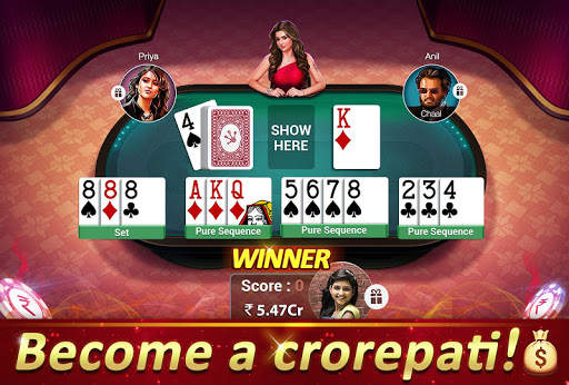 Rummy Gold (With Fast Rummy) screenshot 1