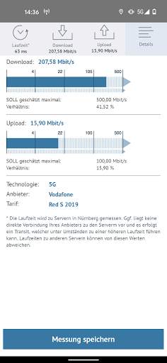 Broadband Measurement screenshot 4