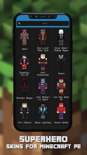 Superhero Skins for Minecraft screenshot 5