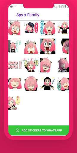 Spy x Family Stickers screenshot 3