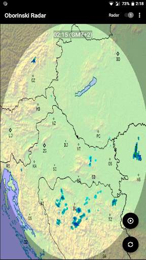 Oborinski Radar screenshot 2