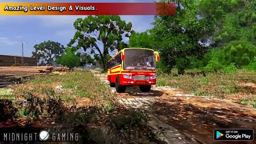 Offroad Coach Simulator : Offroad Bus Games 2021 screenshot 5
