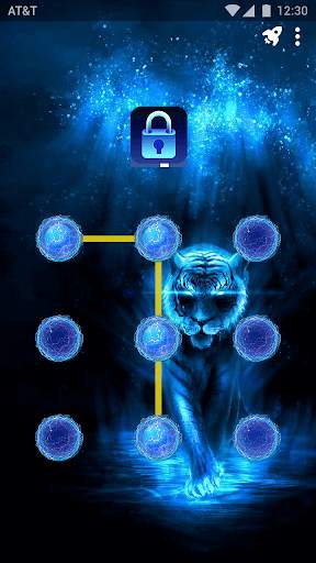 (FREE) Ghost Tiger - App Lock Master Theme 1 تصوير الشاشة