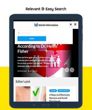 World Information screenshot 10