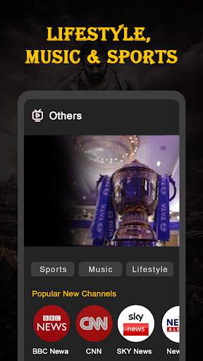 OTT Show : Movies, Cricket, TV screenshot 1