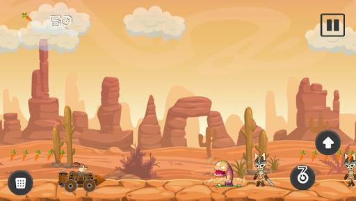 Temple Rabbit Run - bunny games for kids screenshot 6