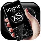 Keyboard for Phone Xs black icon