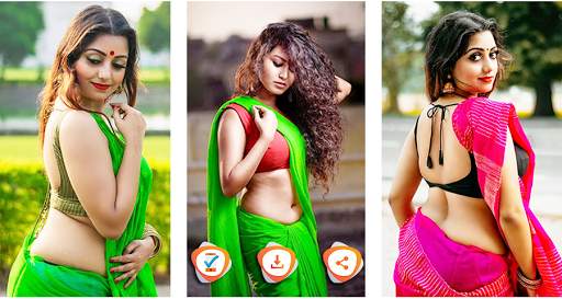 Hot Deshi Maal : Indian Saree Bhabhi Photos screenshot 1