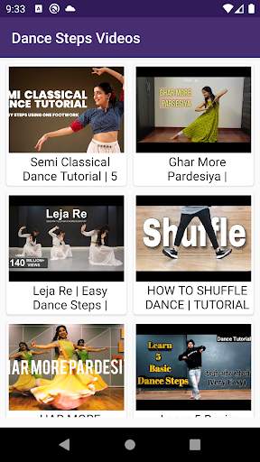 Dance Steps Videos screenshot 1