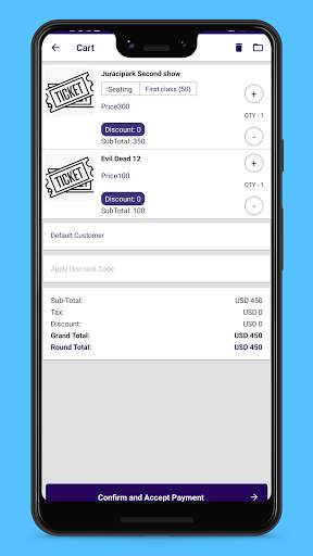 Ticket, Receipt Maker Printer screenshot 3