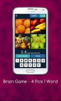 Brain Game - 4 Pics 1 Word screenshot 3