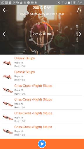 3D Sit Ups Home Workout screenshot 6