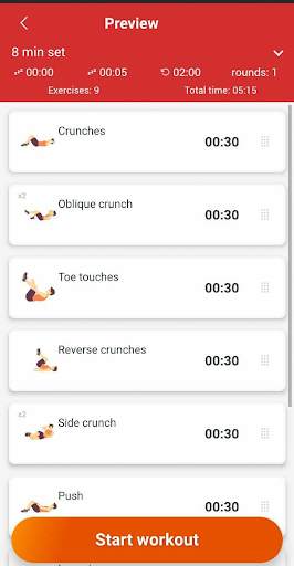Perfect abs - Six Pack workout screenshot 7