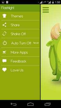 Flashlight LED & Monster Theme screenshot 2