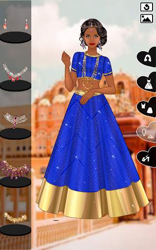 Indian Sari dress up screenshot 4