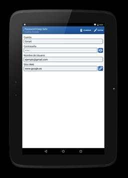 Password Keep Safe screenshot 13
