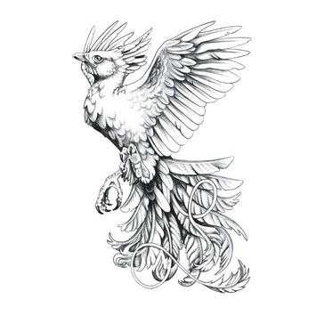 BIRD TATTOO Wallpapers v1 screenshot 1