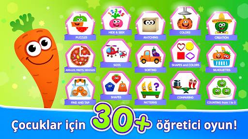 3 yaş eğitici çocuk oyunları! screenshot 1