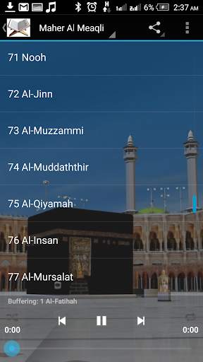 Complete Qur'An mP3 Player screenshot 4