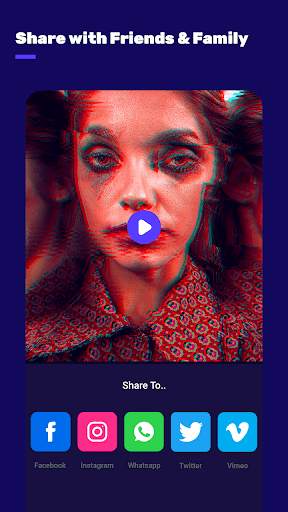 Glitch video maker - Glitch photo and video effect screenshot 7