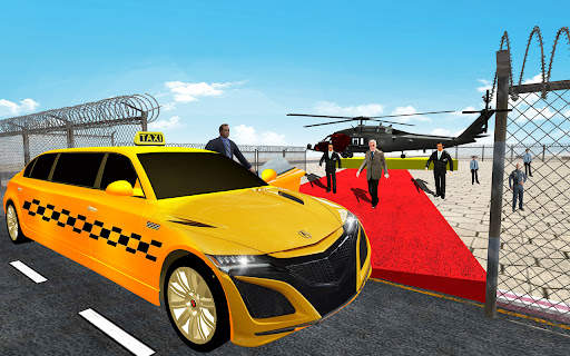 Limo Taxi Driving Simulator :Limousine Car Games screenshot 2