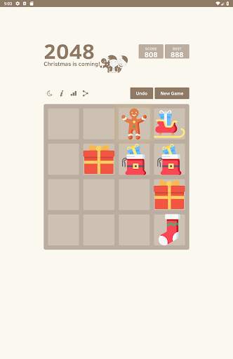 2048 Christmas 🎁 Puzzle Game screenshot 15
