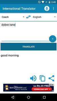 Voice Translator All Languages 5 تصوير الشاشة