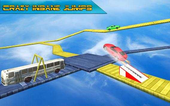 Extreme Impossible Tracks Car Stunt Racing screenshot 3