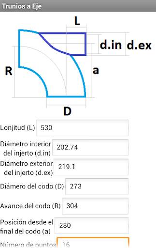 Trazado de tuberia El Tubero screenshot 2