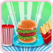 tuna burger cooking games logo