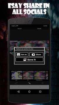 Glitch Photo & Video & Text Effects Editor 8 تصوير الشاشة