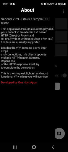 Second VPN - Lite screenshot 6