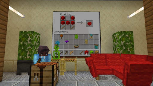 Craftable Furniture Mod For Minecraft screenshot 1