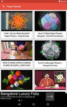 How to make paper flowers 6 تصوير الشاشة