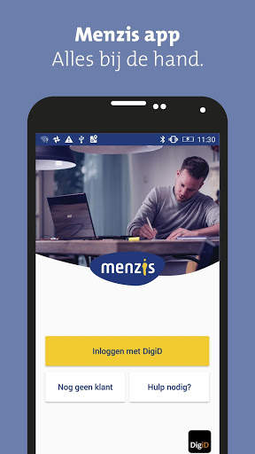 Menzis app 1 تصوير الشاشة