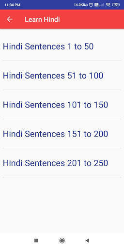 Learn Hindi through Tamil screenshot 8